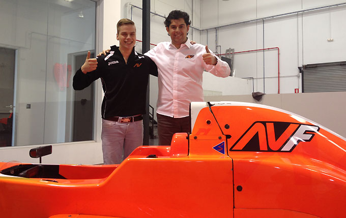 Roy Geerts en Adrian Valles; met AV Formula in NEC 2L